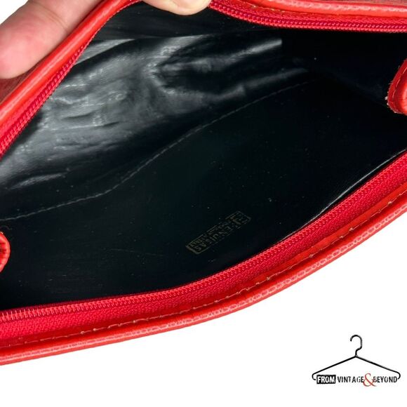 Vintage Fendi Clutch Monogram Canvas Leather - Picture 8 of 10